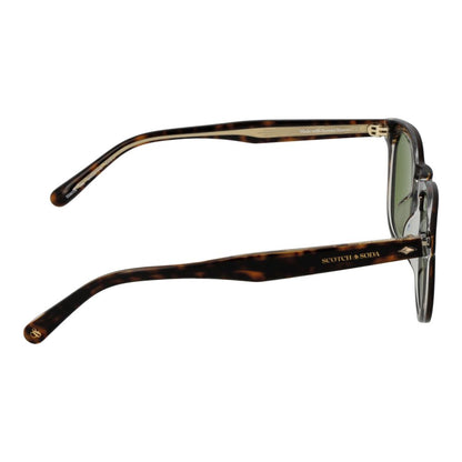Scotch & Soda Brown Metal Sunglasses