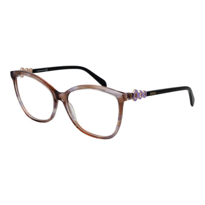 Emilio Pucci Brown Plastic Glasses (Frames) 1728,67345776800,Accessories,Brown,Emilio Pucci,Glasses (Frames) - Glasses and Sunglasses - Accessories,Glasses and Sunglasses - Accessories,New with tags,Women