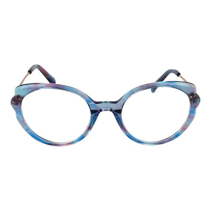 Emilio Pucci Blue Plastic Glasses (Frames) 1728,67345776800,Accessories,Blue,Emilio Pucci,Glasses (Frames) - Glasses and Sunglasses - Accessories,Glasses and Sunglasses - Accessories,New with tags,Women