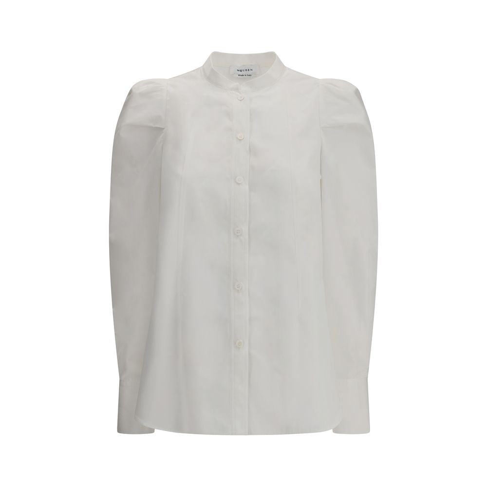 Alexander McQueen White Cotton Dress Shirt Alexander McQueen