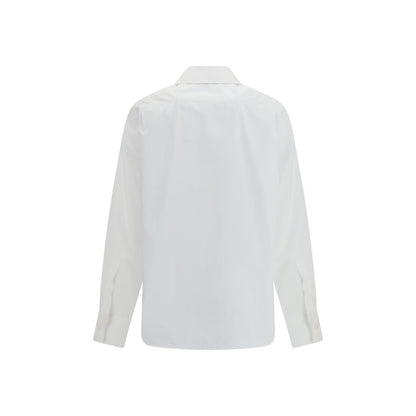 Alexander McQueen White Cotton Dress Shirt Alexander McQueen