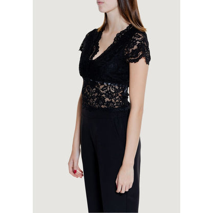 Morgan De Toi Black Polyamide Top