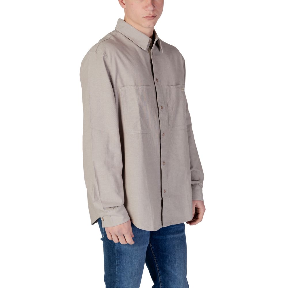 Calvin Klein Jeans Beige Recycled Cotton Clothing