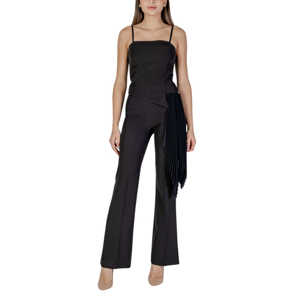 Rinascimento Black Polyester Rompers 1728,71956299936,Black,Clothing,IT38|XS,IT42|M,IT44|L,Jumpsuits - Clothing,New with tags,Rinascimento,Rompers - Jumpsuits - Clothing,Women