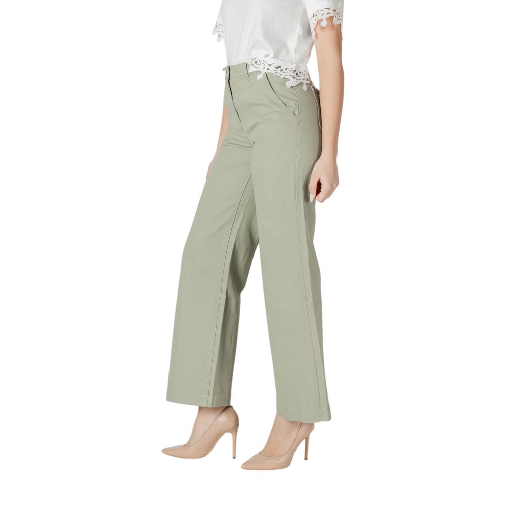 Morgan De Toi Bicolor Cotton Pants