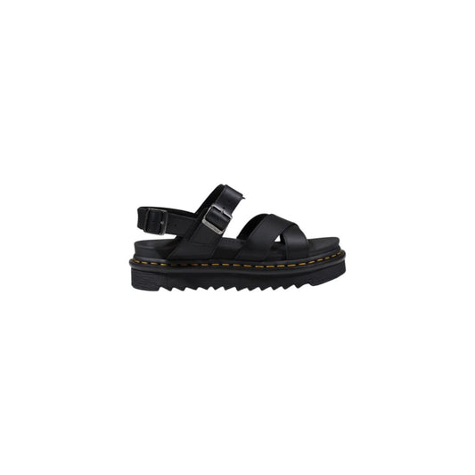 Dr. Martens Black Leather Flat Sandals 1728,71956299936,Black,Dr. Martens,EU40/US10,Flat - Sandals - Shoes,New with tags,Sandals - Shoes,Shoes,Women