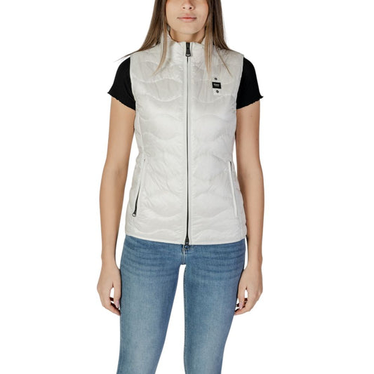 Blauer White Polyamide Sleveless Jacket 1728,71956299936,Blauer,Clothing,IT44|L,Jackets & Coats - Clothing,New with tags,Sleveless Jacket - Jackets & Coats - Clothing,White,Women,XL