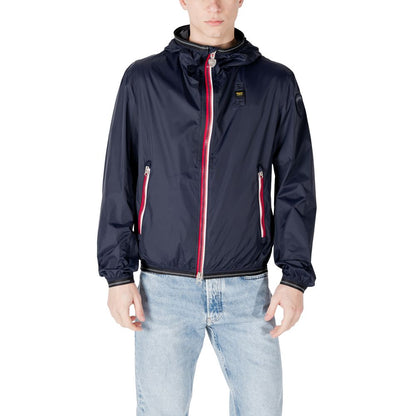 Blauer Blue Polyamide Shell Jacket 1728,3XL,71956299936,Blauer,Blue,Clothing,IT48 | L,Jackets & Coats - Clothing,Men,New with tags,Shell Jackets - Jackets & Coats - Clothing