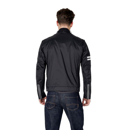 Blauer Black Polyamide Biker Jacket 1728,71956299936,Biker Jackets - Jackets & Coats - Clothing,Black,Blauer,Clothing,IT48 | L,IT52 | XL,Jackets & Coats - Clothing,Men,New with tags