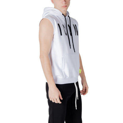 Icon White Cotton Hoodie 1728,71956299936,Clothing,Hoodies - Sweaters - Clothing,Icon,IT42 | XS,IT44 | S,IT46 | M,IT48 | L,Men,New with tags,Sweaters - Clothing,White