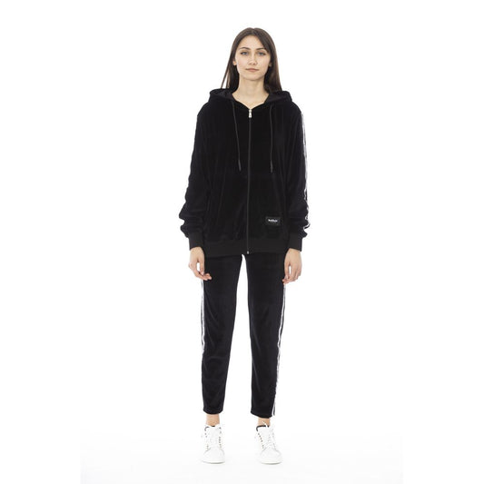 Baldinini Trend Black Cotton Women Sweater 1728,67345744032,Baldinini Trend,Black,Clothing,L,M,New with tags,Sweaters - Clothing,Tracksuits - Sweaters - Clothing,Women,XL