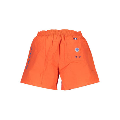 North Sails Red Polyester Men's Swim Trunk