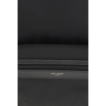 Saint Laurent Black Recycled Polyamide Backpack