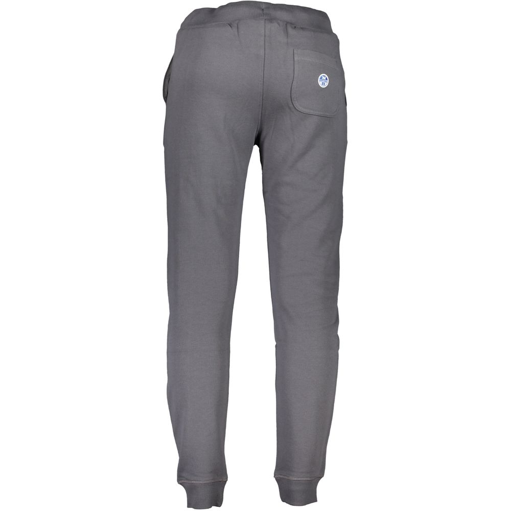 North Sails Grigio Cotton Men's Trackpant