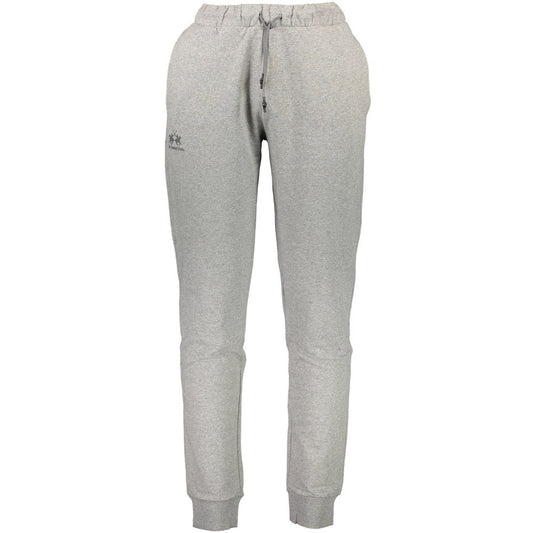 La Martina Grigio Cotton Men's Sport Trouser