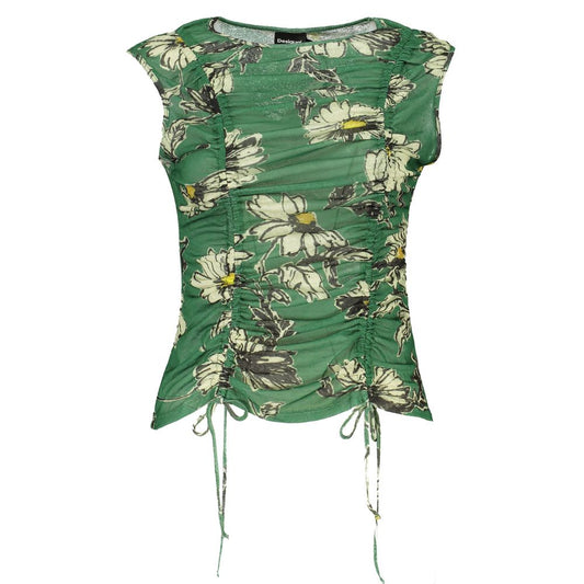 Desigual Verde Polyester Woman Tank Top