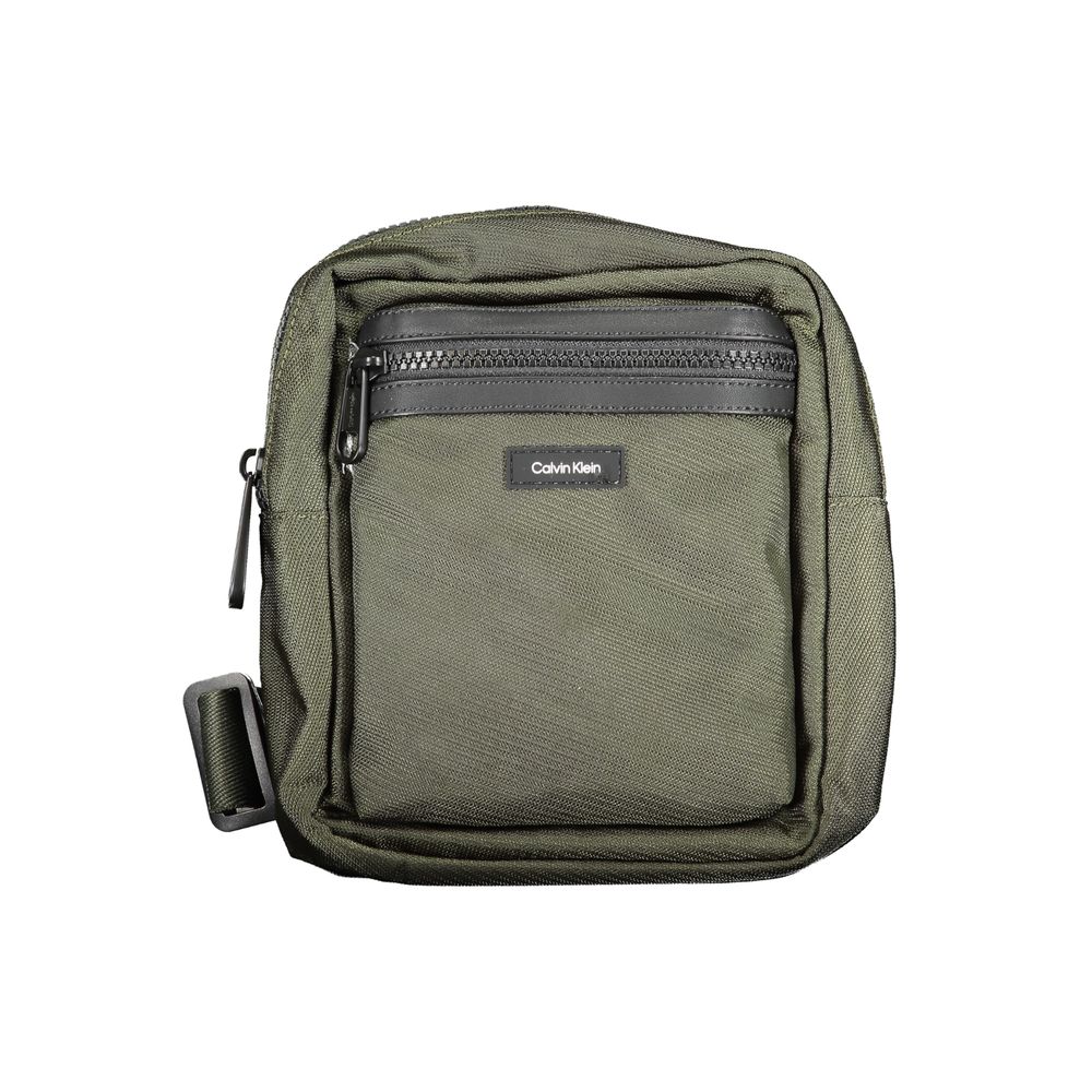 Calvin Klein Verde Polyester Men's Shoulder Bag