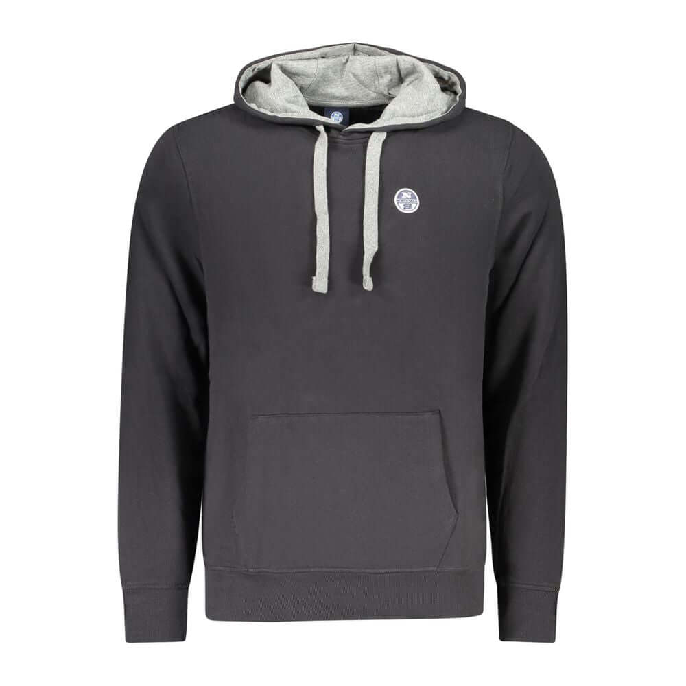 North Sails Black Cotton Men Sweatshirt 1728,67403481248,Black,Clothing,M,Men,New with tags,North Sails,S,Sweaters - Clothing,Sweatshirts - Sweaters - Clothing