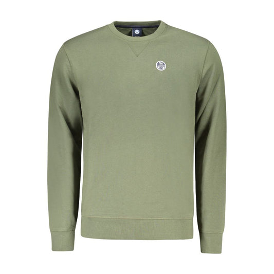 North Sails Verde Cotton Men's Sweatshirt 1728,67403481248,Clothing,Green,L,M,Men,New with tags,North Sails,S,Sweaters - Clothing,Sweatshirts - Sweaters - Clothing,XL