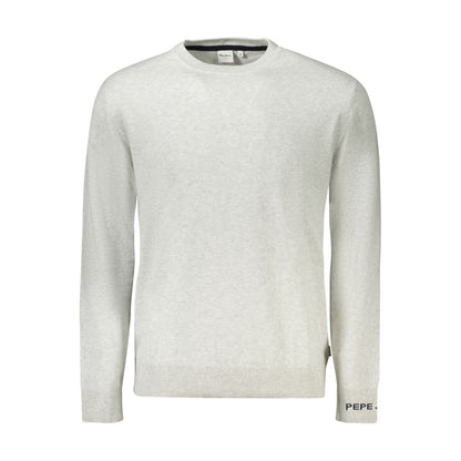 Pepe Jeans Grigio Cotton Mens Sweater