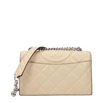 Tory Burch Beige Leather Crossbody Bag 1728,75667636384,Bags,Beige,Crossbody Bags - Bags,New with tags,Tory Burch,Women
