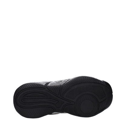 Off-White Black Cotton Sneakers