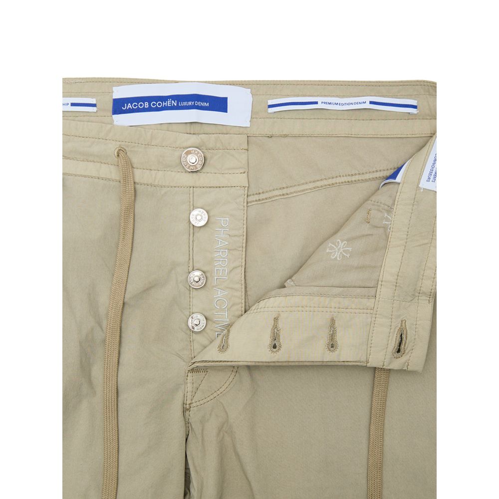 Jacob Cohen Beige Cotton Casual Pants