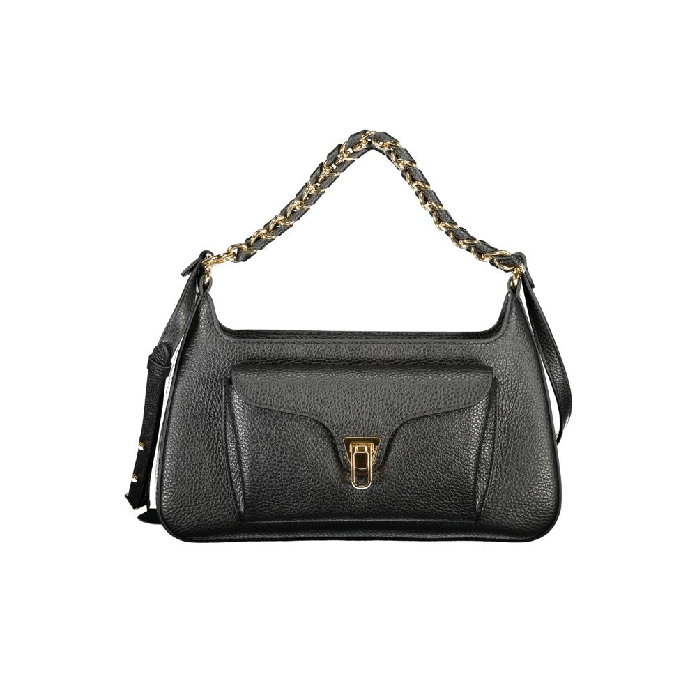 Coccinelle Nero Leather Women Handbag