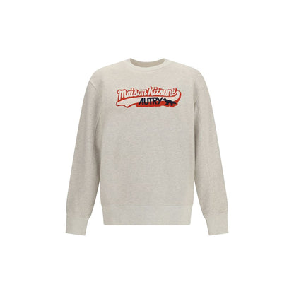 Autry Gray Cotton Sweatshirt