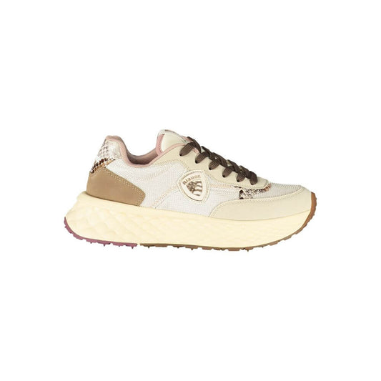 Blauer Beige Leather Women Sneaker 1728,67403481248,Athletic - Sneakers - Shoes,Beige,Blauer,EU38/US8,EU39/US9,EU40/US10,EU42/US12,New with tags,Shoes,Sneakers - Shoes,Women