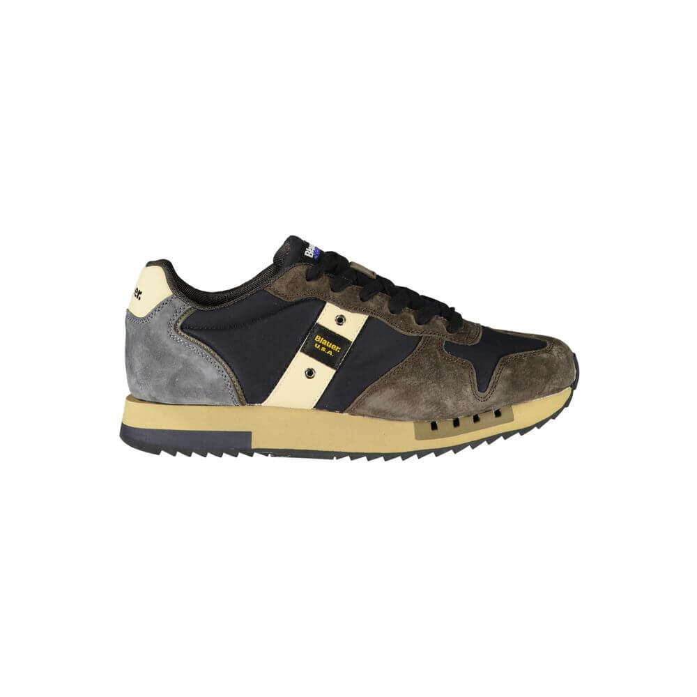 Blauer Blue Polyurethane Men Sneaker 1728,67403481248,Athletic - Sneakers - Shoes,Blauer,Blue,EU41/US8,EU44/US11,EU45/US12,Men,New with tags,Shoes,Sneakers - Shoes