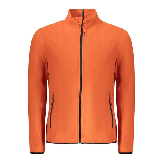 Norway 1963 Arancione Polyester Mens Sweatshirt