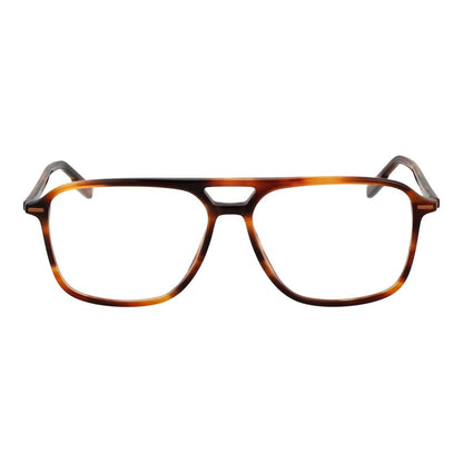 Ermenegildo Zegna Brown Acetate Glasses (Frames)