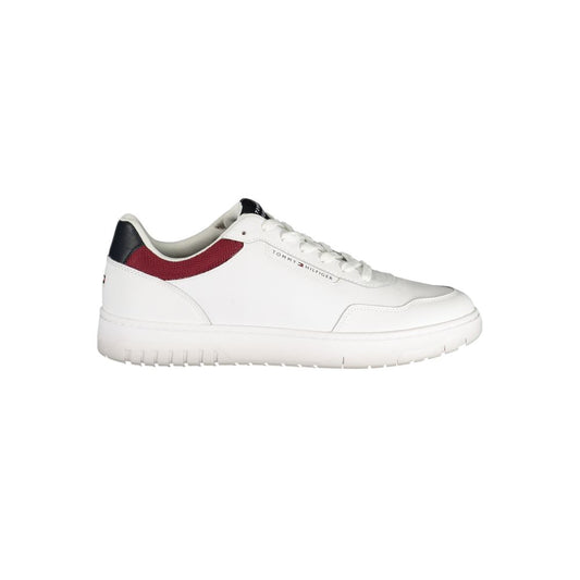 Tommy Hilfiger Bianco Polyurethane Men Sneaker 1728,67403481248,Athletic - Sneakers - Shoes,EU40/US7,EU41/US8,EU42/US9,EU43/US10,EU44/US11,EU45/US12,EU46,Men,New with tags,Shoes,Sneakers - Shoes,Tommy Hilfiger,White