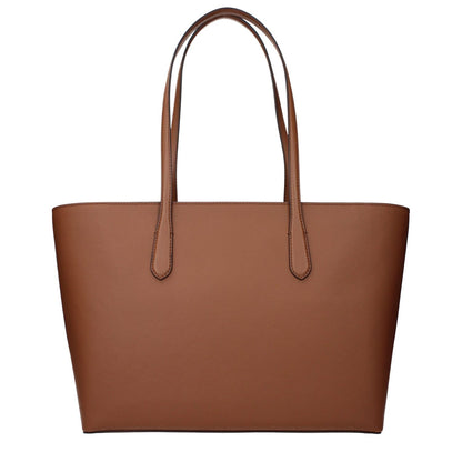 Michael Kors Brown Leather Shoulder Bag