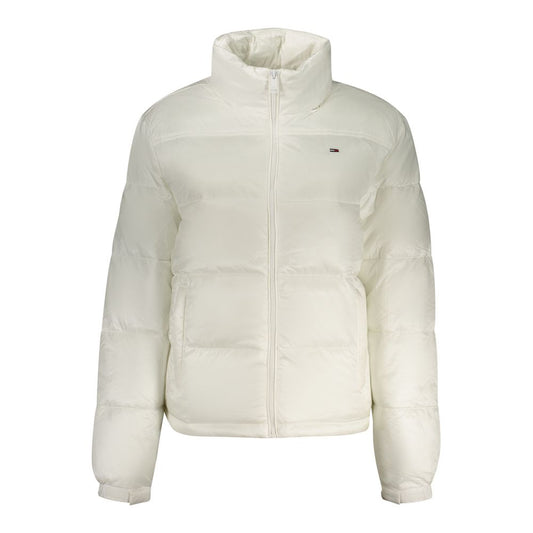 Tommy Hilfiger White Polyester Women's Jacket 1728,67403481248,Clothing,Jackets & Coats - Clothing,L,M,New with tags,S,Shell Jackets - Jackets & Coats - Clothing,Tommy Hilfiger,White,Women,XL,XS