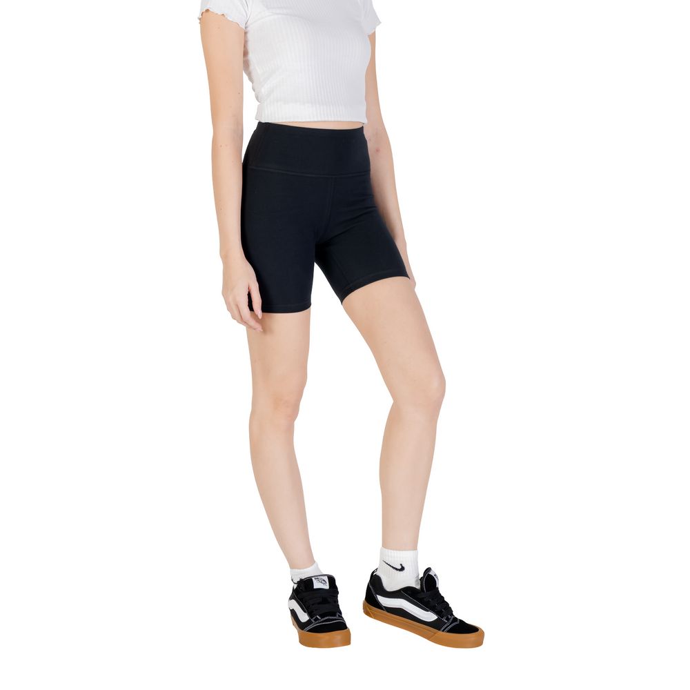 Converse Black Cotton Bermuda Shorts