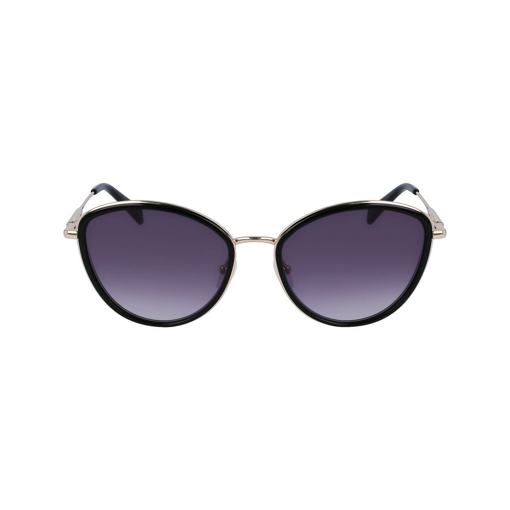 Longchamp Gold Metal Sunglasses