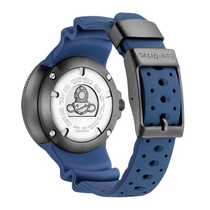 Citizen Blue Rubber Sport Watch 1728,67434610848,Accessories,Blue,Citizen,Men,New with tags,Sport Watches - Watches - Accessories,Watches - Accessories