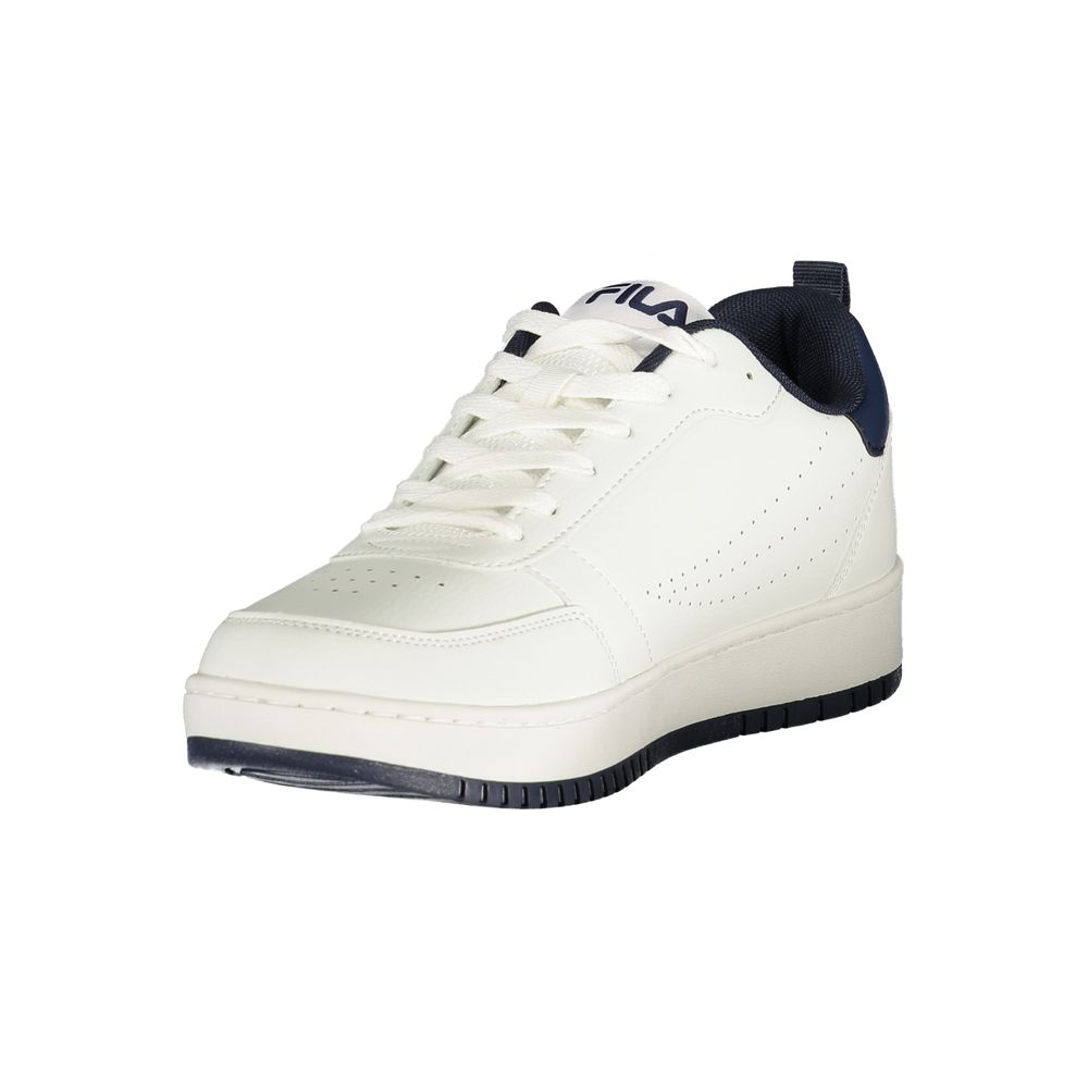 Fila White Polyurethane Men Sneaker