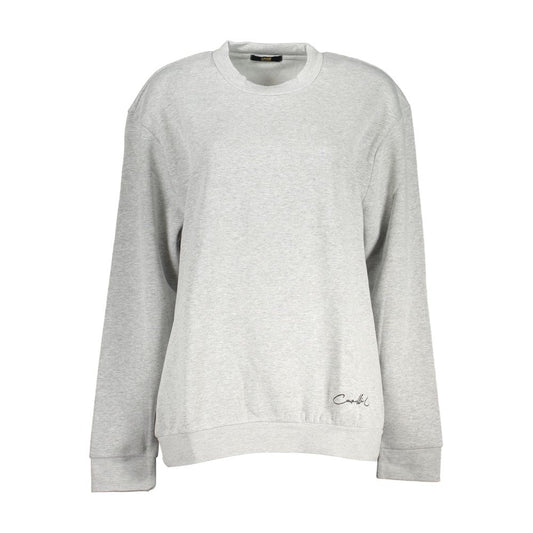 Cavalli Class Grigio Polyester Women Sweatshirt 1728,67403481248,Cavalli Class,Clothing,Gray,L,M,New with tags,Sweaters - Clothing,Sweatshirts - Sweaters - Clothing,Women,XL,XS,XXL