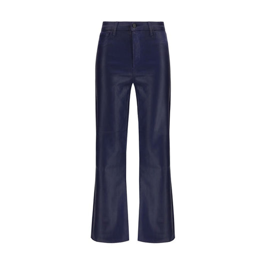L'Agence Blue Cotton Casual Pants