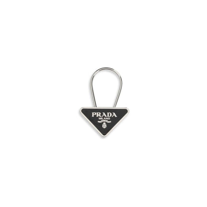 Prada Black Metal Keychain 1728,72470364320,Accessories,Black,Keychains - Other Accessories - Accessories,Men,New with tags,Other Accessories - Accessories,Prada