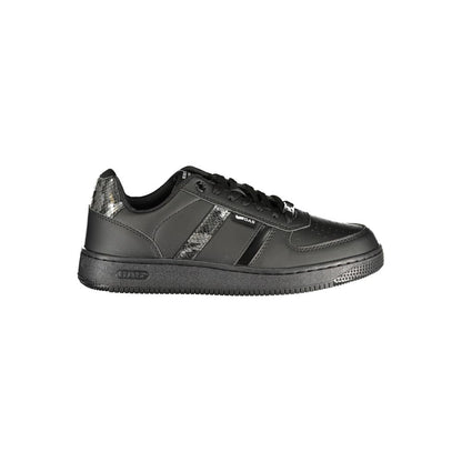 Gas Black Polyurethane Women's Sneaker 1728,67403481248,Athletic - Sneakers - Shoes,Black,EU35/US5,EU36/US6,EU37/US7,EU38/US8,EU39/US9,Gas,New with tags,Shoes,Sneakers - Shoes,Women