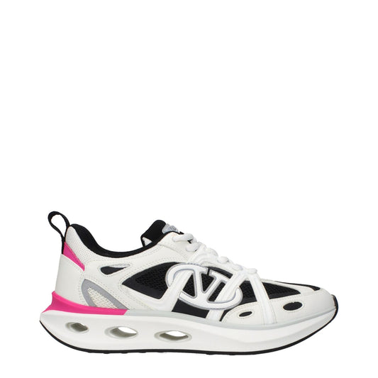Valentino Garavani White Fabric Athletic Sneakers 1728,75667636384,Athletic - Sneakers - Shoes,EU35.5/US5.5,New with tags,Shoes,Sneakers - Shoes,Valentino Garavani,White,Women