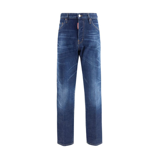 Dsquared² Blue Cotton Slim Fit Jeans 1728,72470364320,Blue,Clothing,Dsquared²,IT44 | XS,IT48 | M,IT52 | XL,IT54 | XXL,IT56 | 3XL,Jeans Denim - Clothing,Men,New with tags,Slim Fit Jeans - Jeans Denim - Clothing