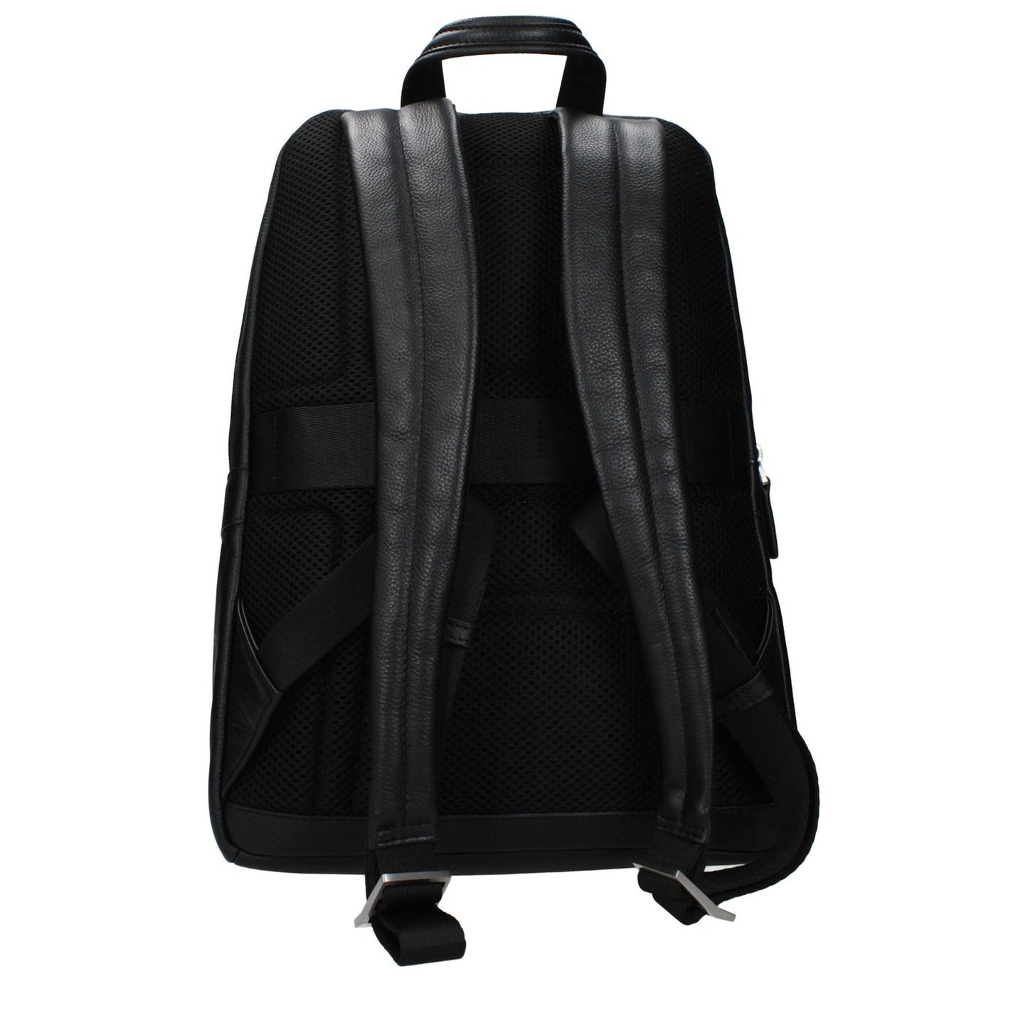Piquadro Black Leather Backpack 1728,75667636384,Backpacks - Bags,Bags,Black,Men,New with tags,Piquadro