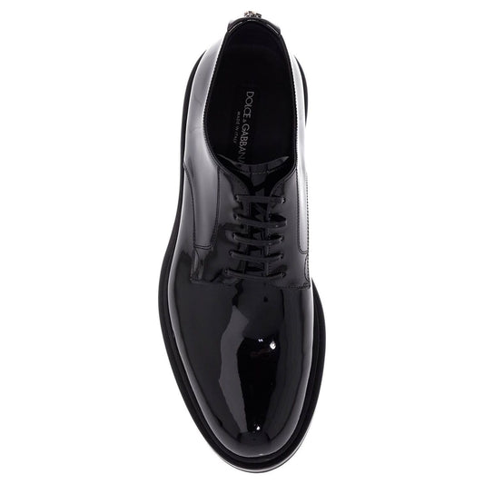 Dolce & Gabbana lace-up patent leather derby Lace-ups Dolce & Gabbana