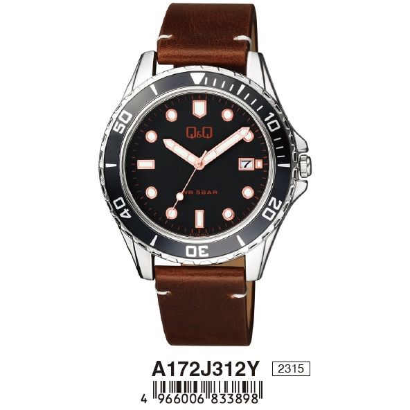 Q&Q Mod. GENT DATE
