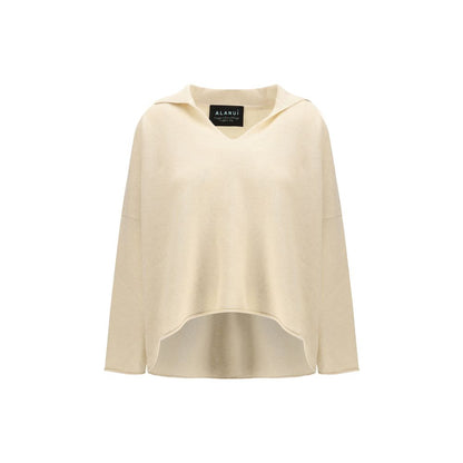 Alanui Beige Cashmere Sweater 1728,72470364320,Alanui,Beige,Cashmere - Sweaters - Clothing,Clothing,New with tags,S,Sweaters - Clothing,Women